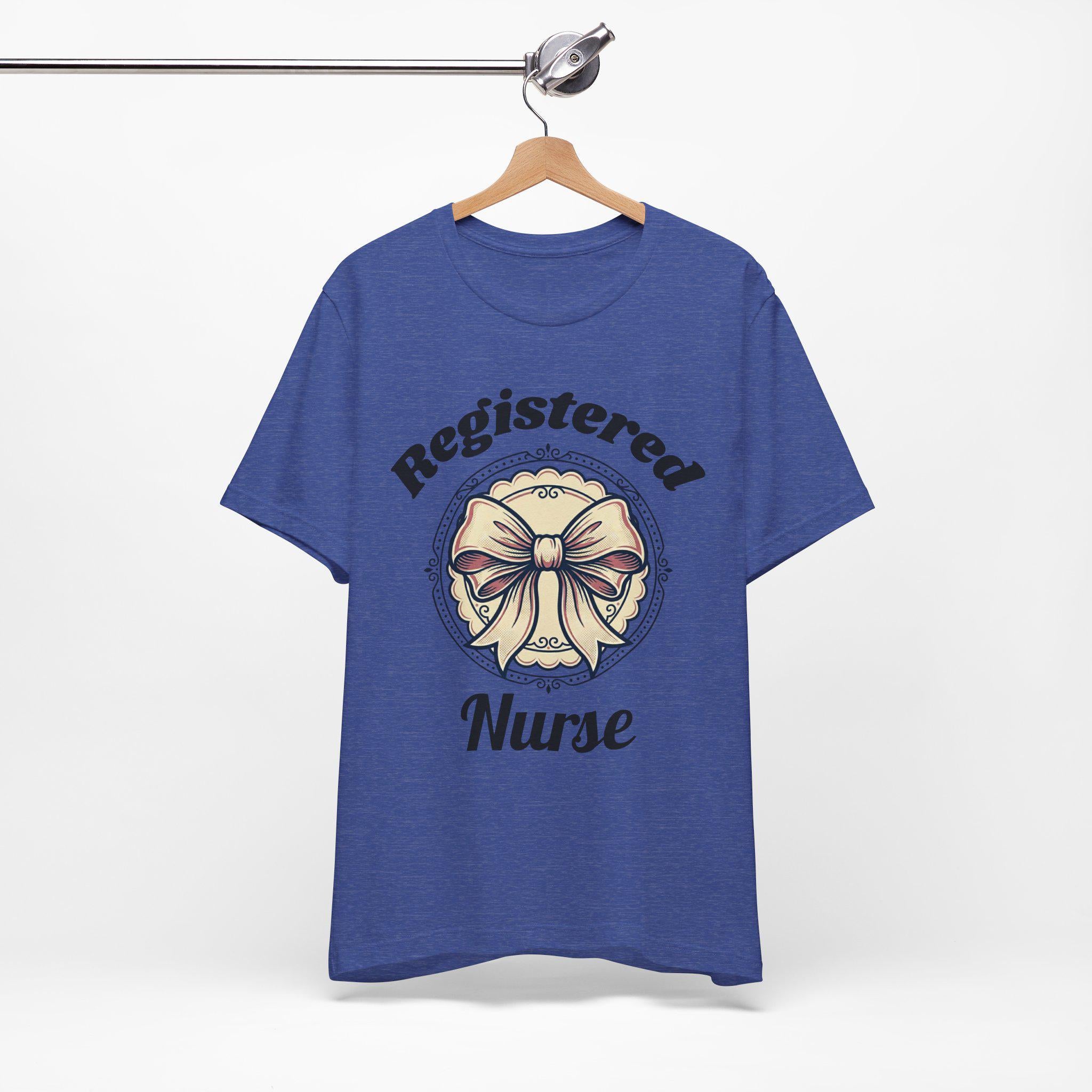 Registered Nurse bow graphic T-Shirt