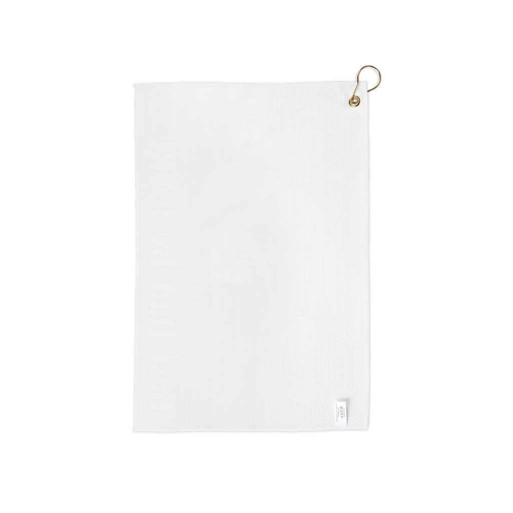 Personalized Golf Towel — "Best Dad By Par" Photo Golf Towel with Grommet & Clip