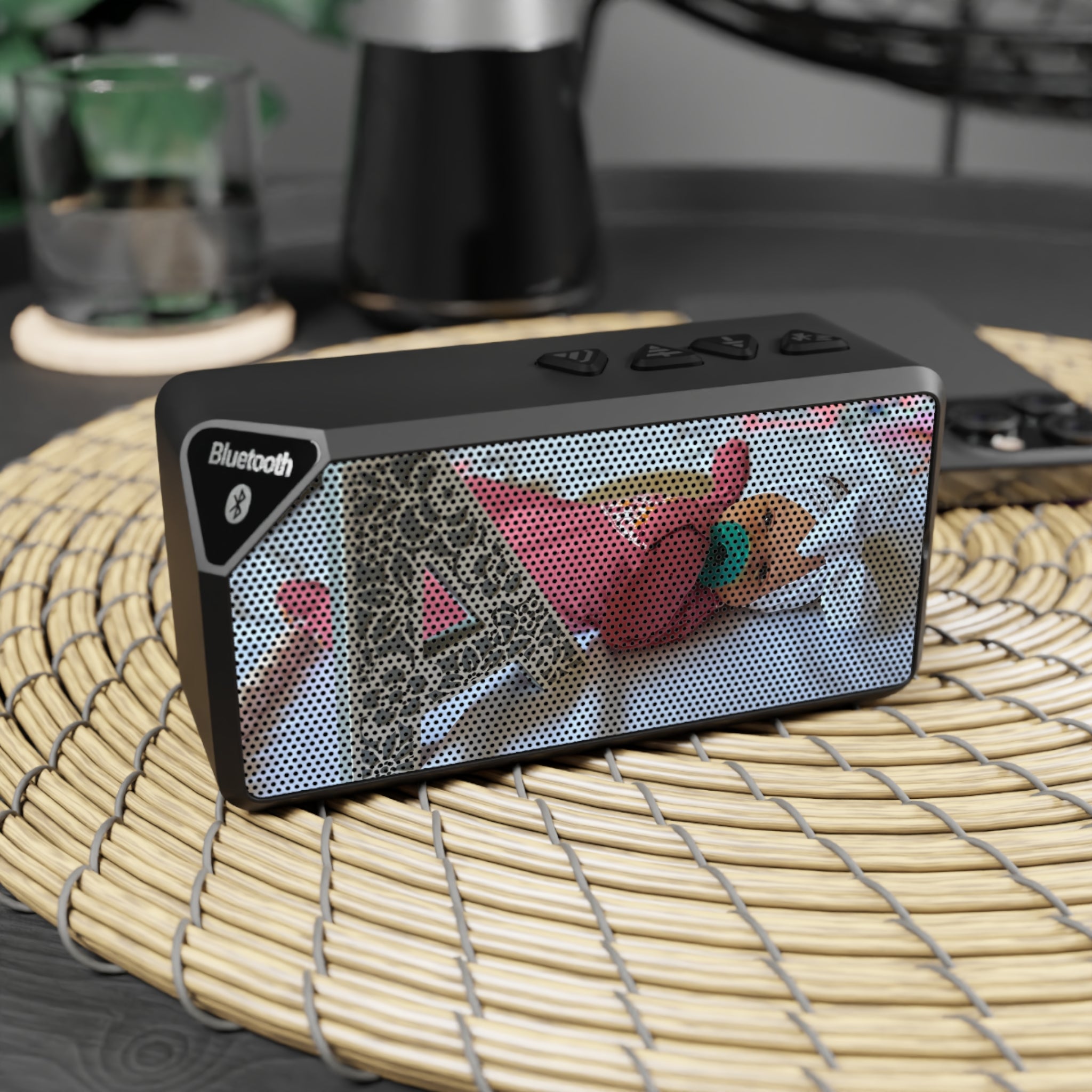 Custom Photo Bluetooth Speaker — Portable Father's Day Gift