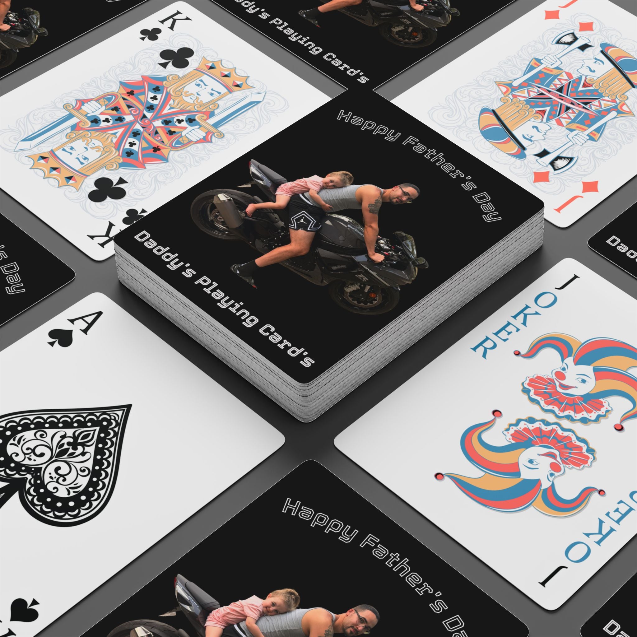 CUSTOM Poker Playing Cards – Personalized Photo Deck