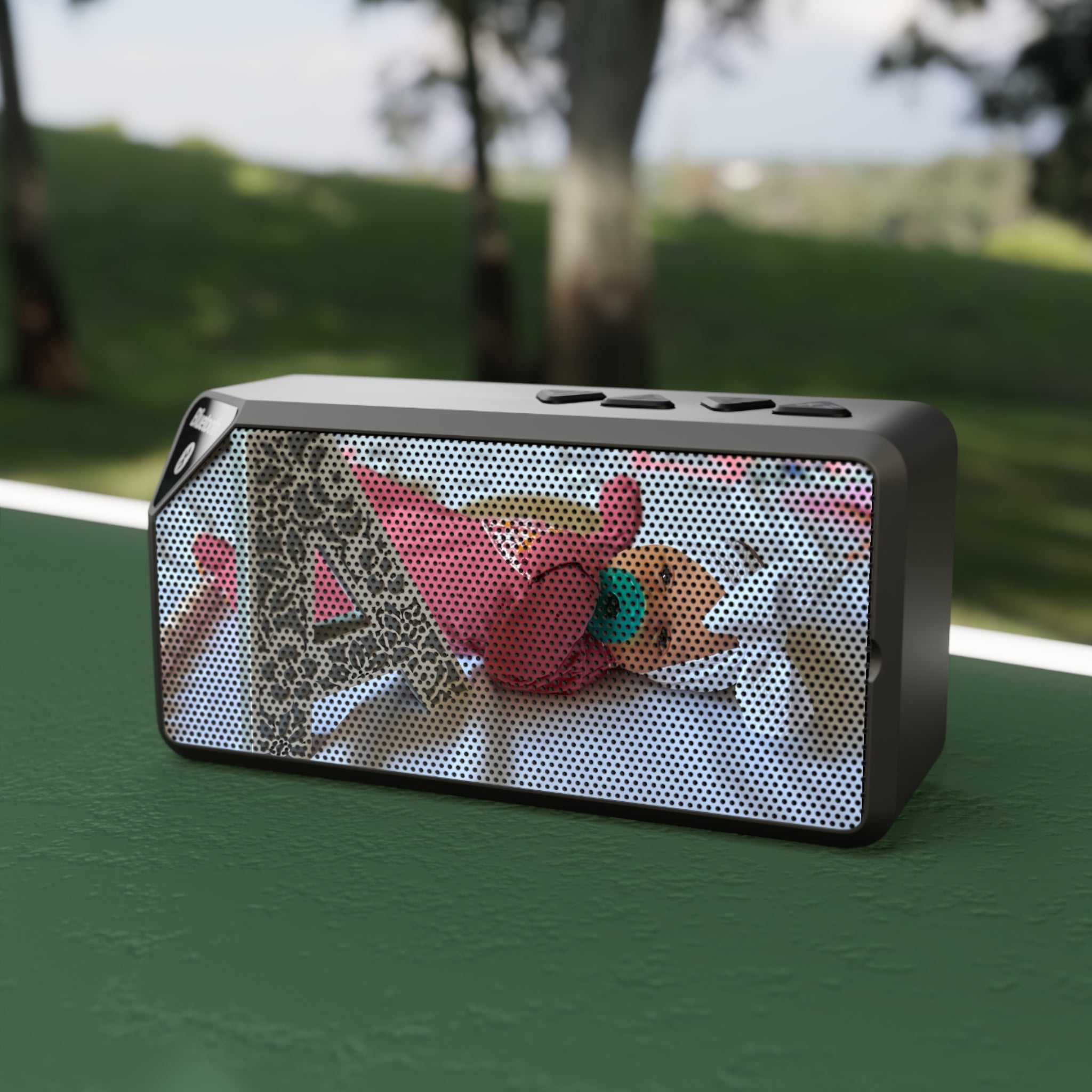 Custom Photo Bluetooth Speaker — Portable Father's Day Gift