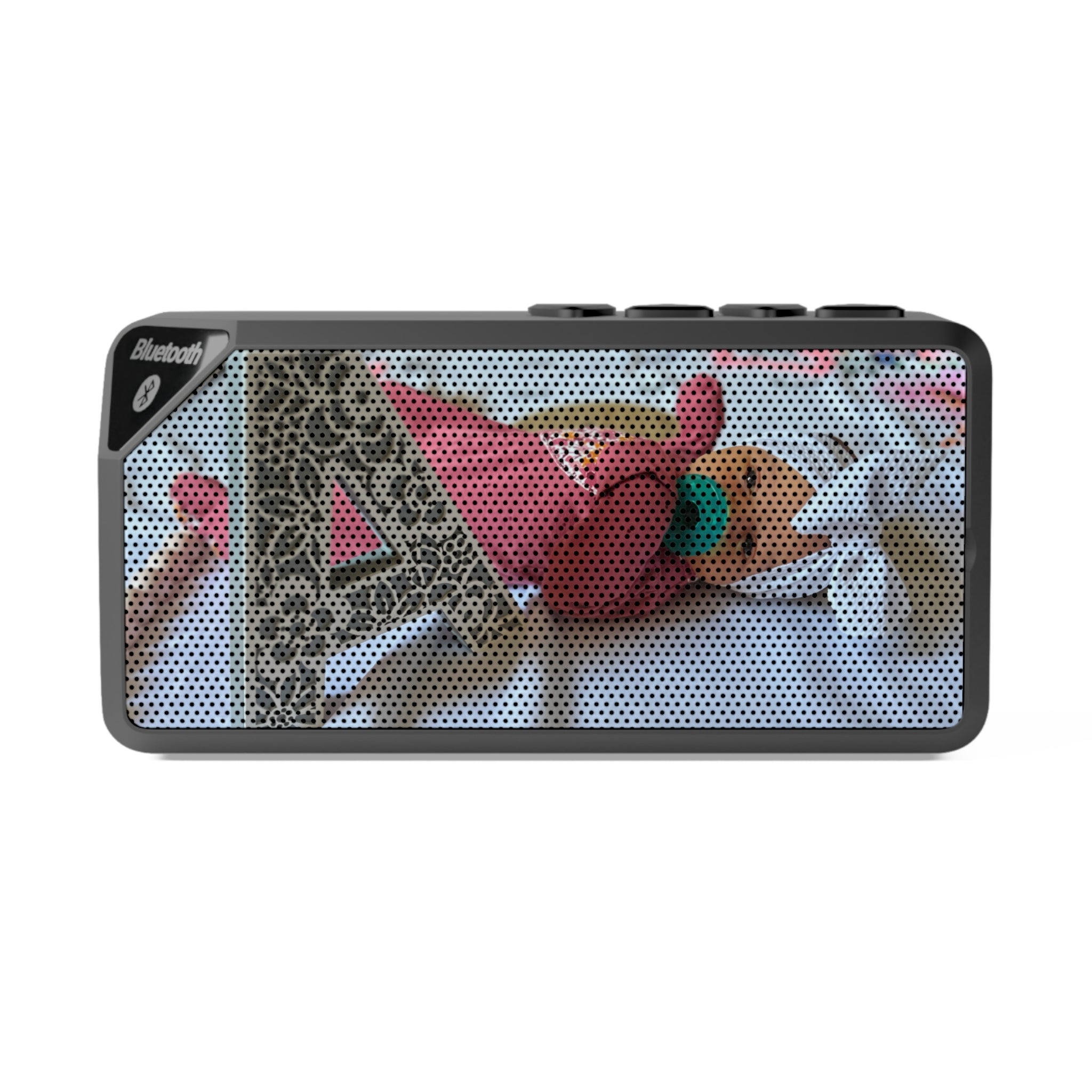 Custom Photo Bluetooth Speaker — Portable Father's Day Gift