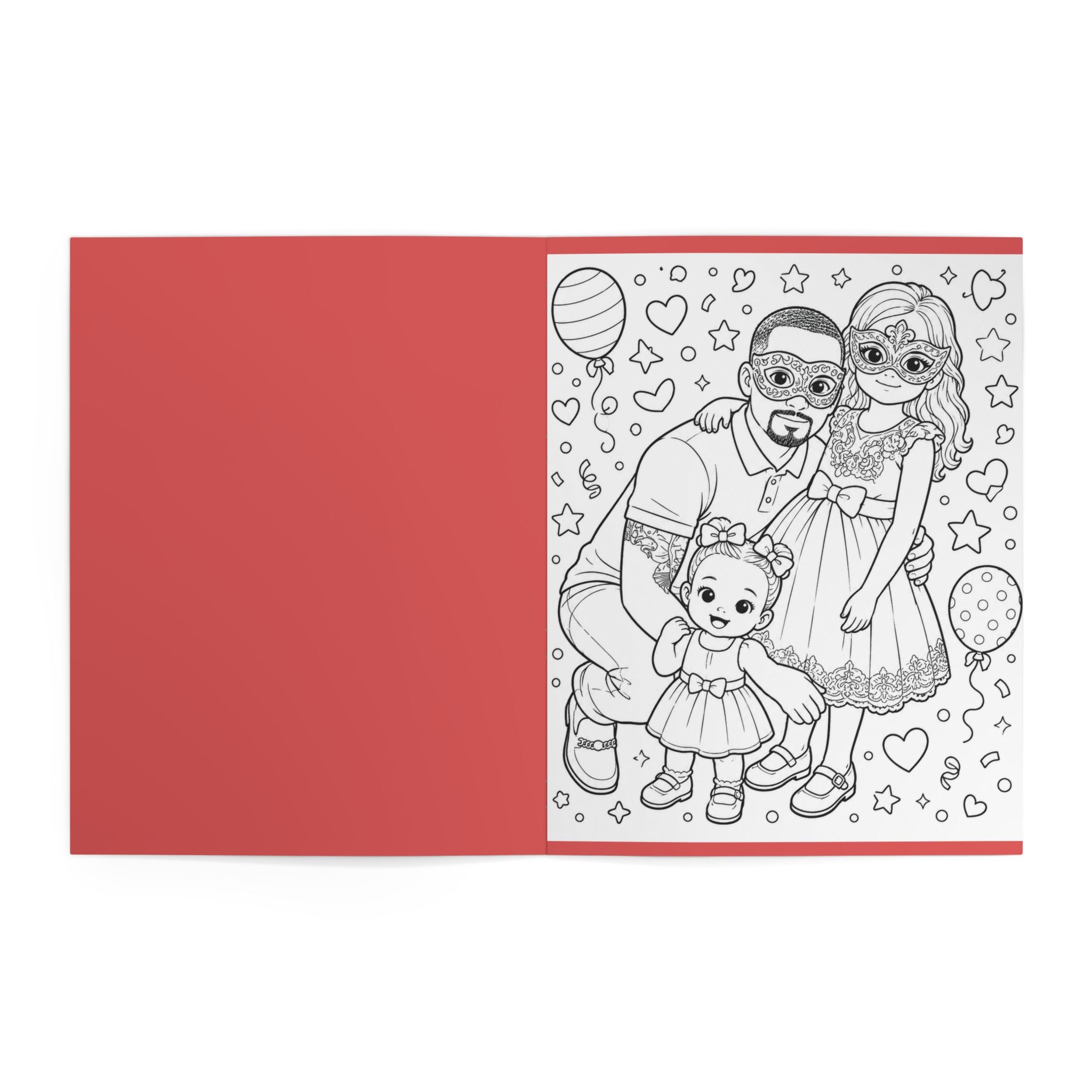 Father's Day Coloring Book — "Happy Father's Day, We Love You Daddy" Kids Activity Book