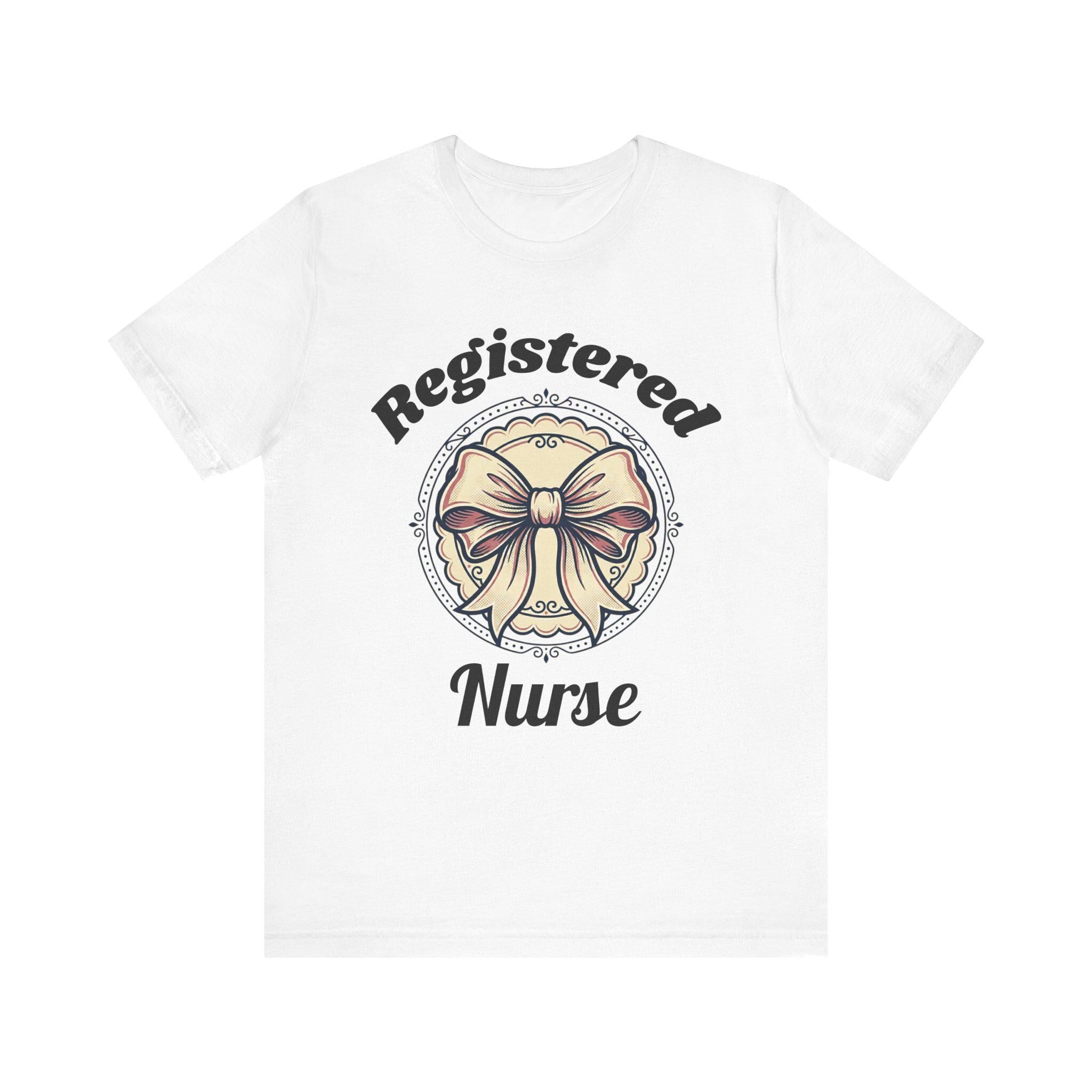 Registered Nurse bow graphic T-Shirt