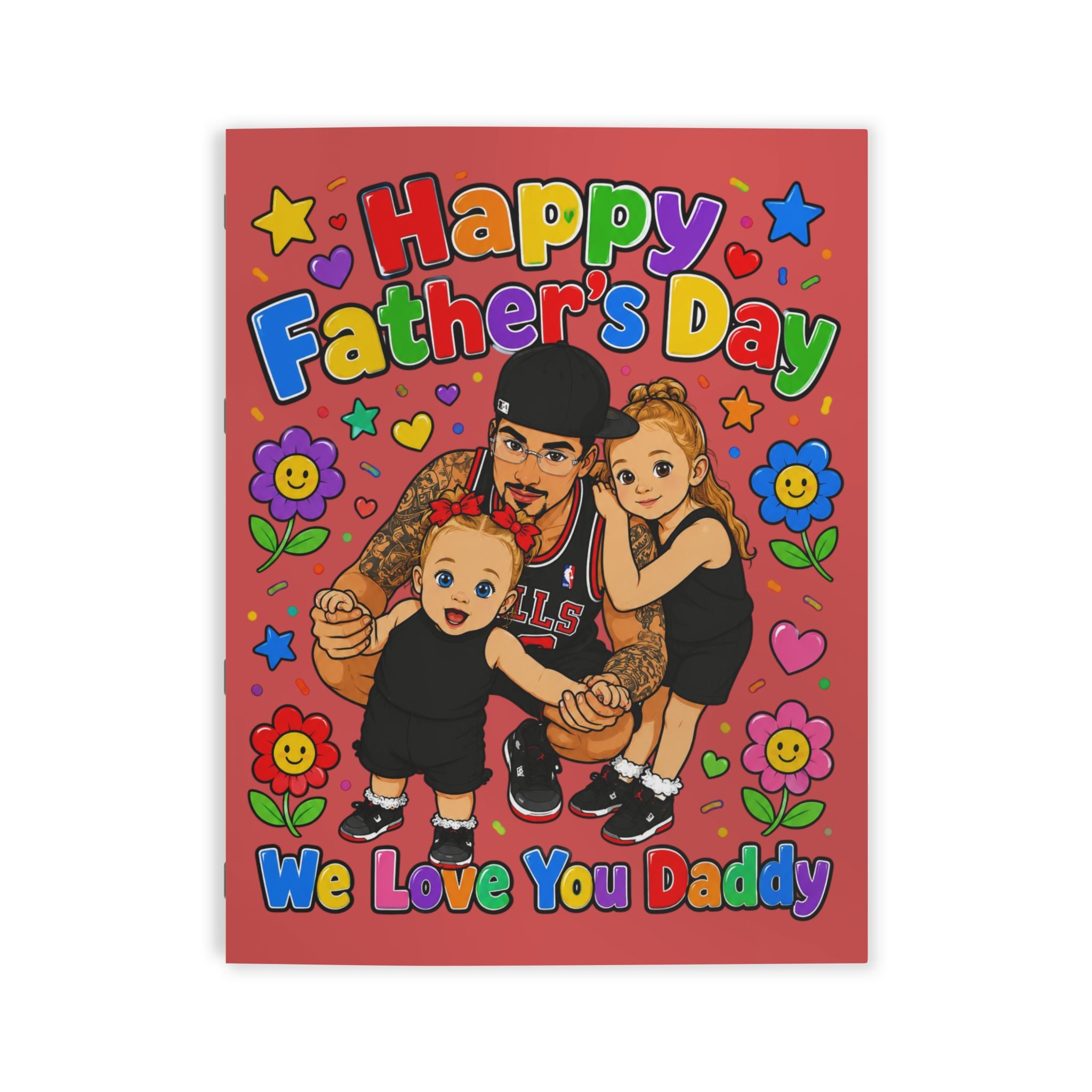 Father's Day Coloring Book — "Happy Father's Day, We Love You Daddy" Kids Activity Book