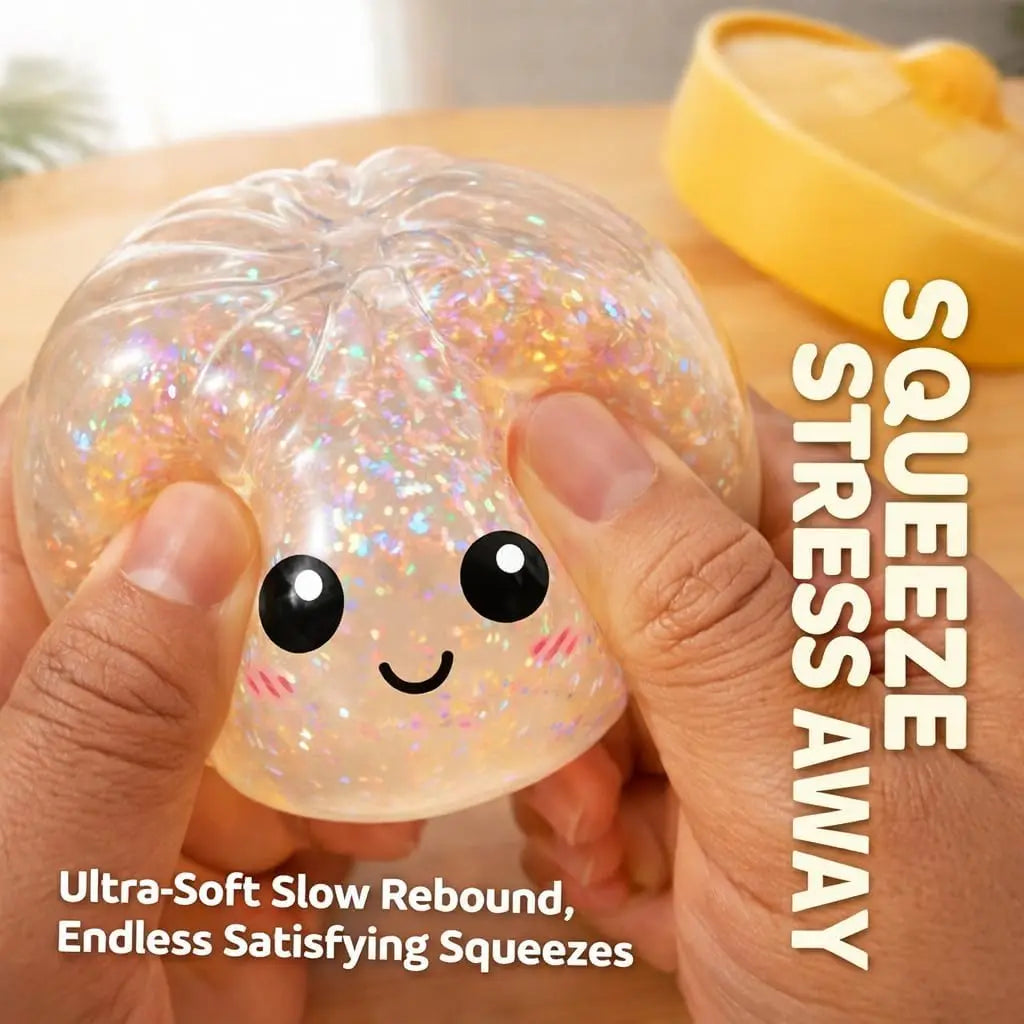 Colorful Squishy Dumpling Toy