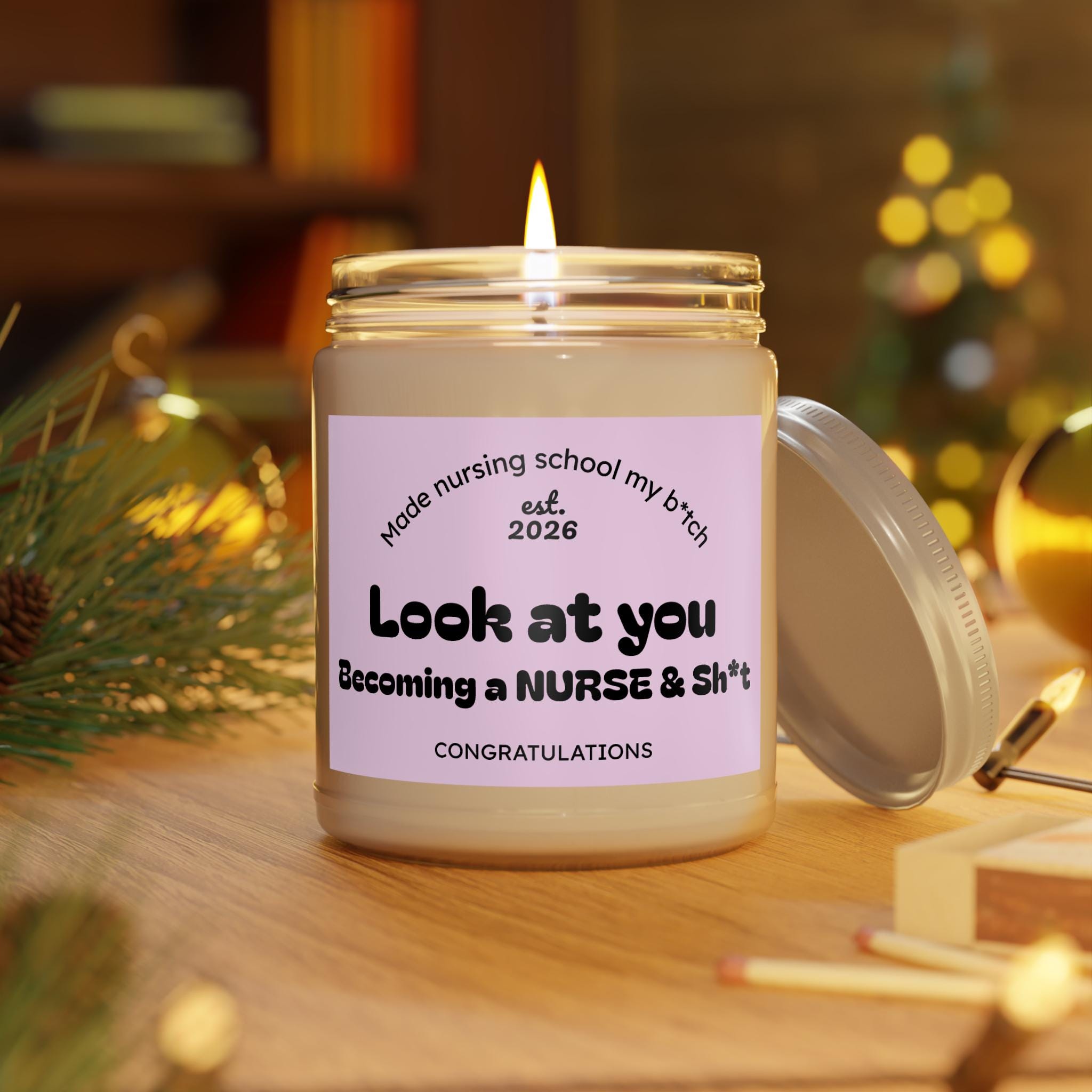 Nursing candle humor
